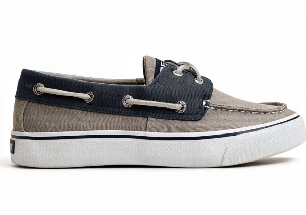 Sperry Herren Bahama II Sneaker Bootsschuh Grau Größe 45-3