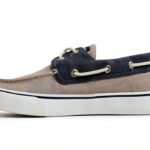 Sperry Herren Bahama II Sneaker Bootsschuh Grau Größe 45-0