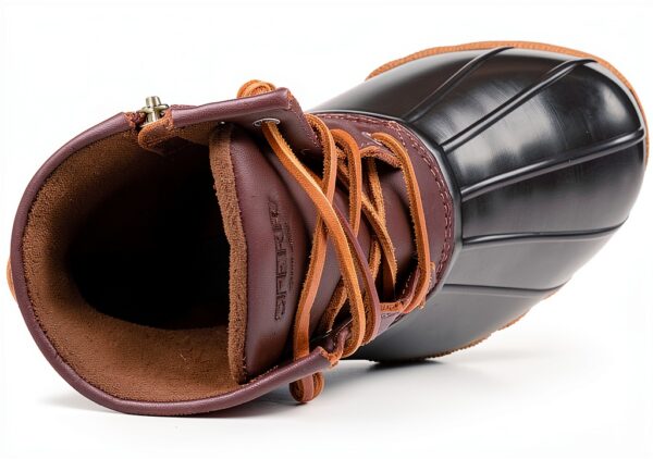 Sperry Damen Saltwater Mode-Stiefel – wasserdichtes Leder, Microfleece-4