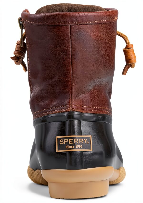 Sperry Damen Saltwater Mode-Stiefel – wasserdichtes Leder, Microfleece-3