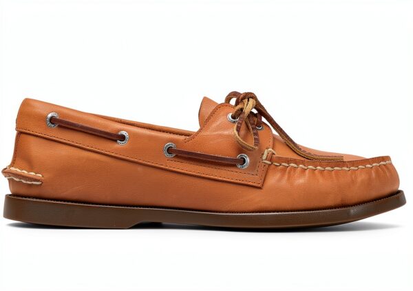 Sperry Top Sider Herren Bootsschuh Harbor Slip-On R Königsbraun, 43 EU-3